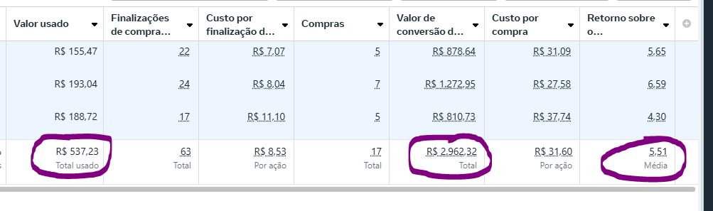 Facebook Ads - Conversões